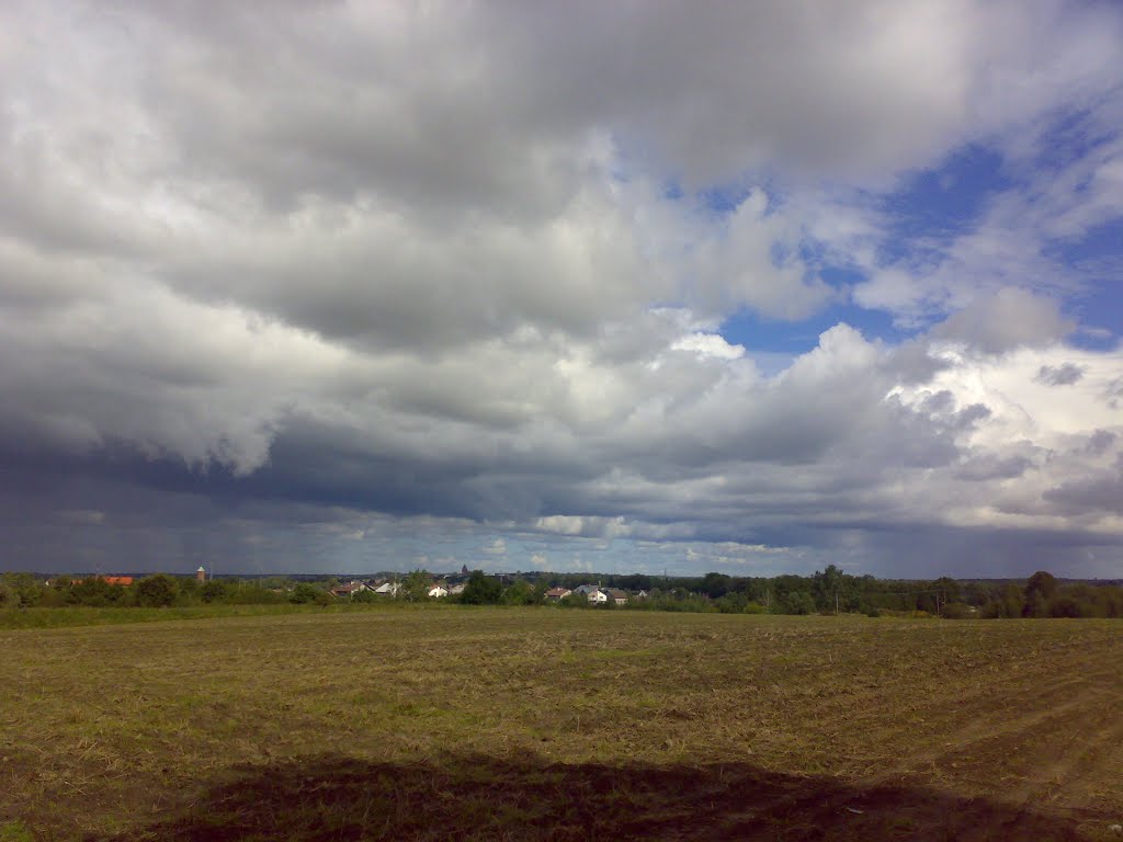 Rainy and sunny above Sławno by belmondis