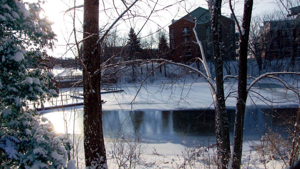 Winter, Anjou-Sur-Le-Lac (Montréal, Québec, CANADA) by phamhoanghai