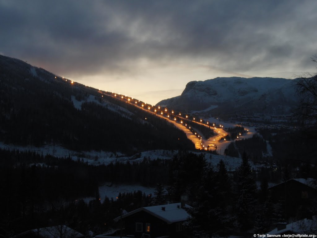 Hemsedal sunset by Terje Sannum