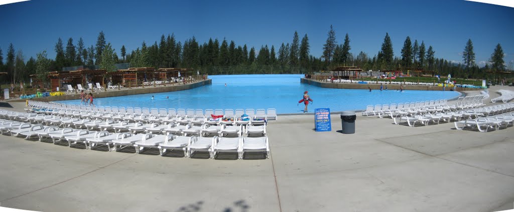 Silverwood Theme Park Swimming Pool by Ted Doneyhue