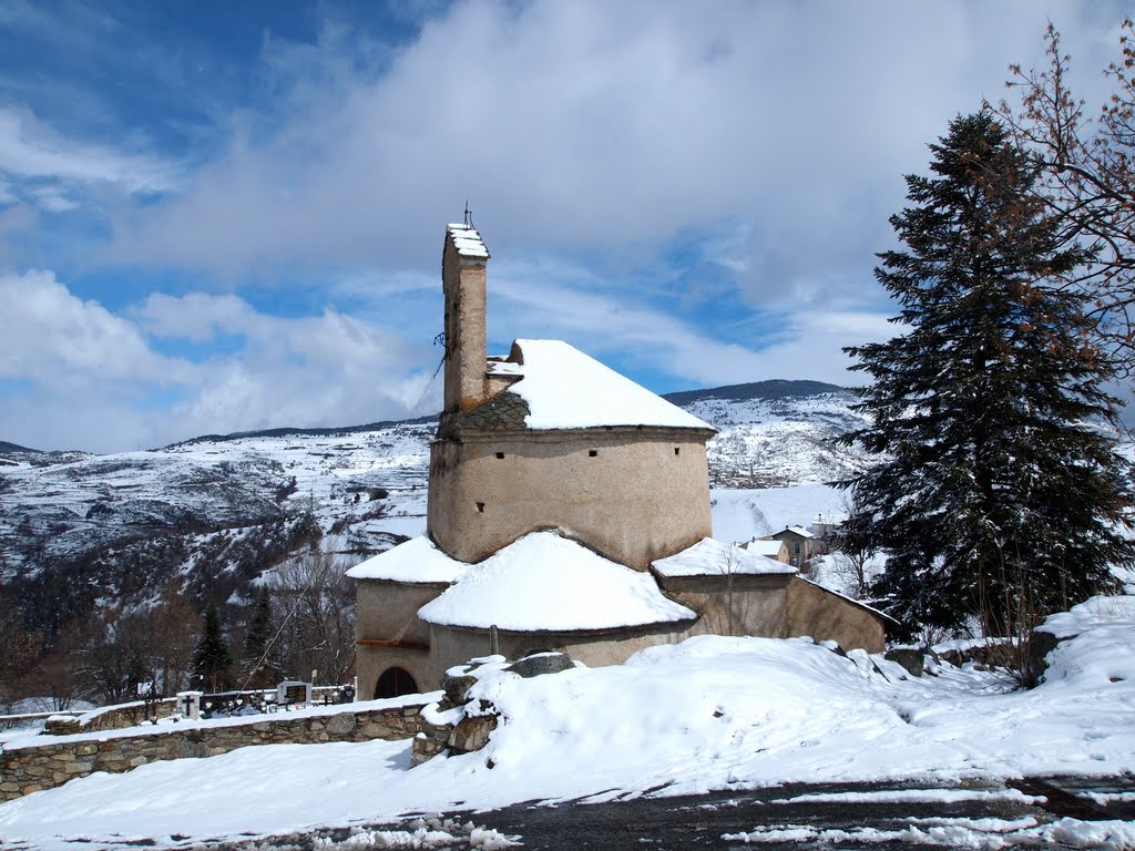 Església de Planès (Alt Conflent) 1. by Adolf Cucala