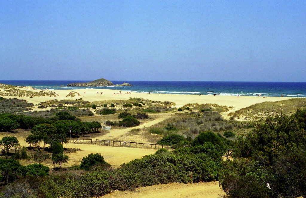 La spiaggia di Su Giudeo, Chia, Sardegna by Andrea Allasio