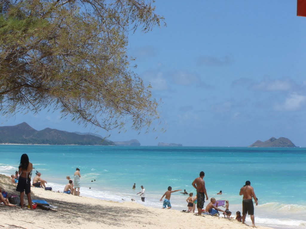 Waimanalo beach park by dschmitz