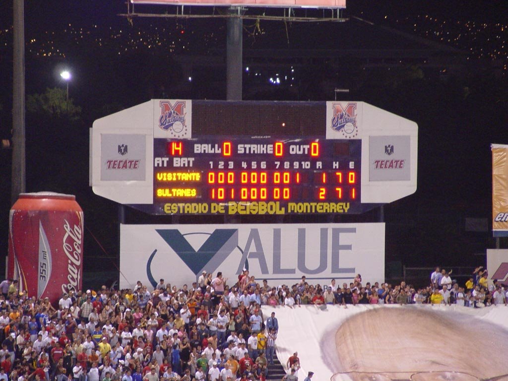 20070915-CLI-Pizarra final del Campeonato de la LMB-Monterrey by Gabriel Antonio “Liv…