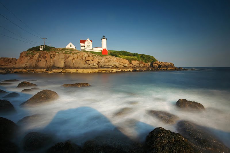 Nubble Light by Travis Favretto