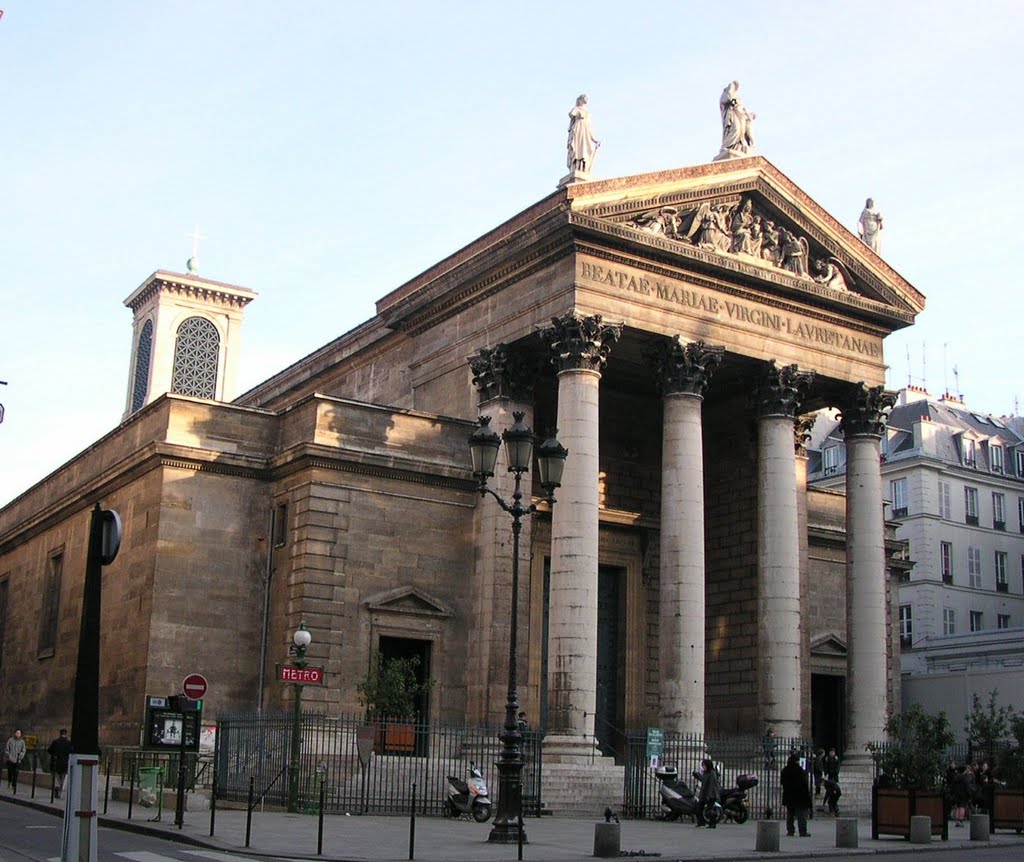 Paris - église Notre Dame de Lorette by JP.GUYOMARD