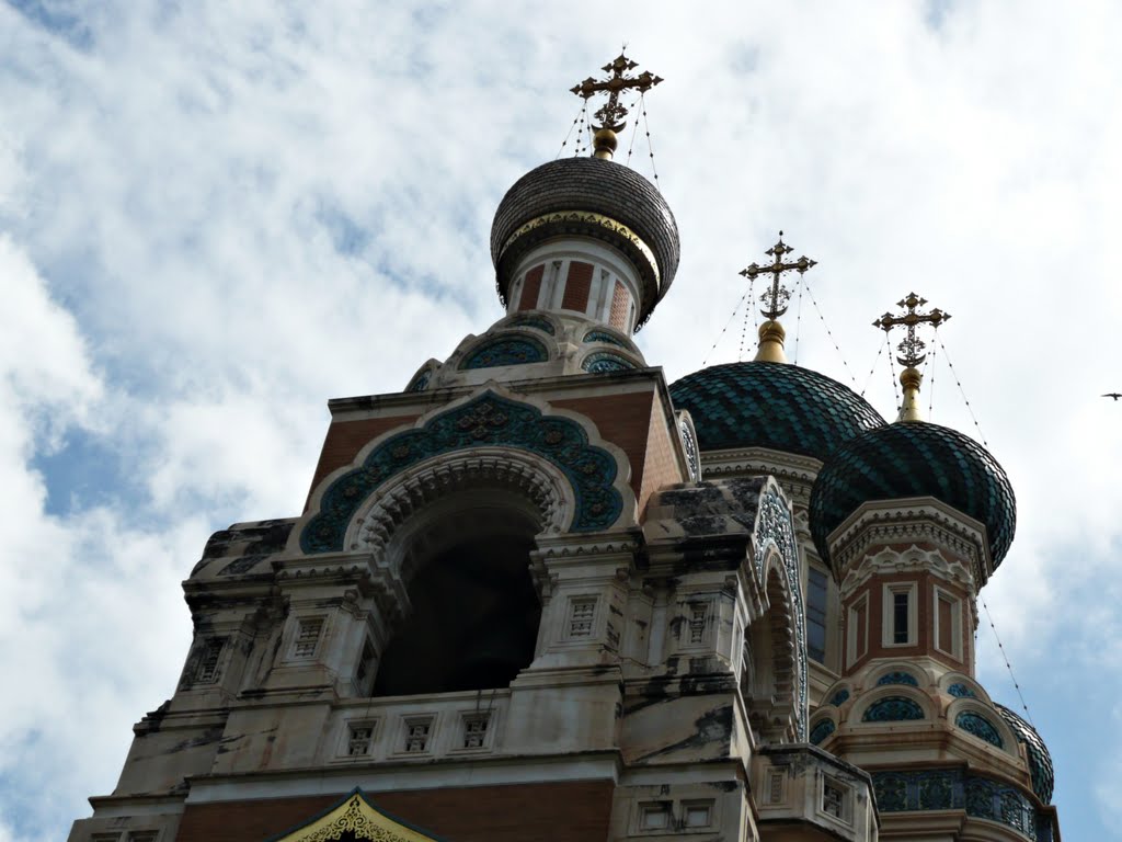 Nice, Russian Orthodox Church by synchronicitygAv