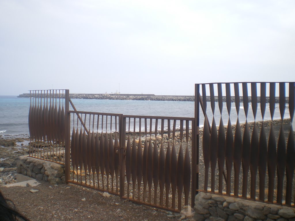 Muelle Arinaga, aun sin funcionar by PEDROJGS