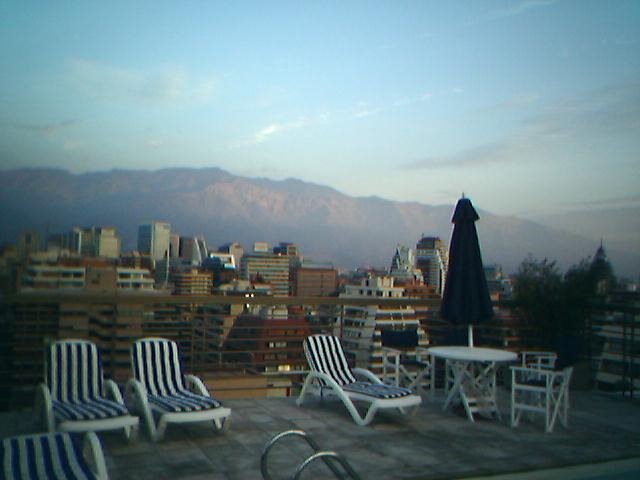 Desde la terraza, Gus y Marian by Gustavo Patat