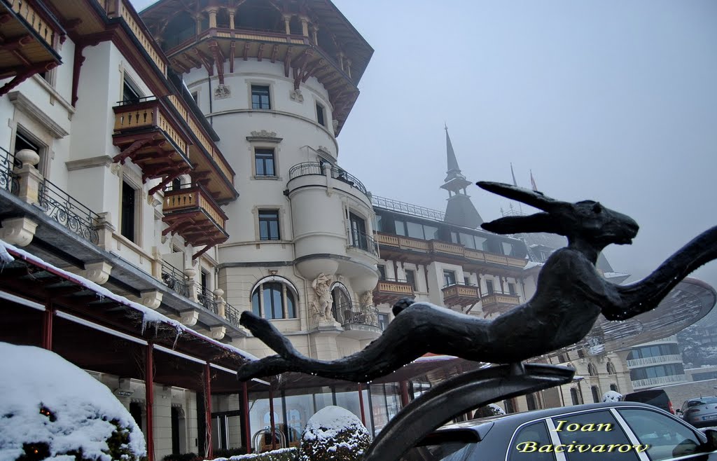 Christmas at Dolder Grand Hotel Zurich -2 by Ioan Bacivarov