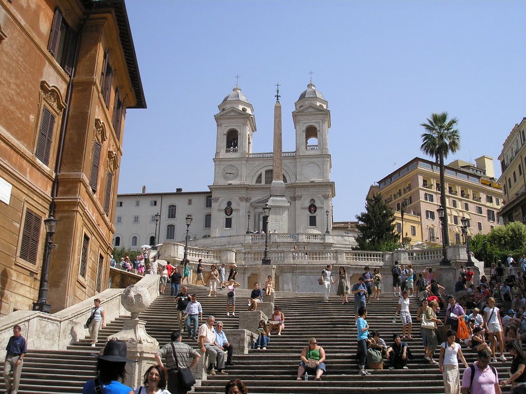 Scalinata di Trinità dei Monti by Michael Dahlhausen