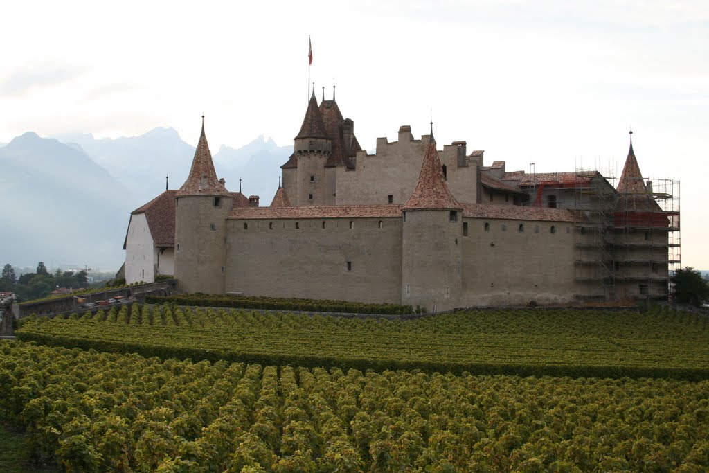 Le Chateau du Cloître à Aigle en Suisse Romande by campiana