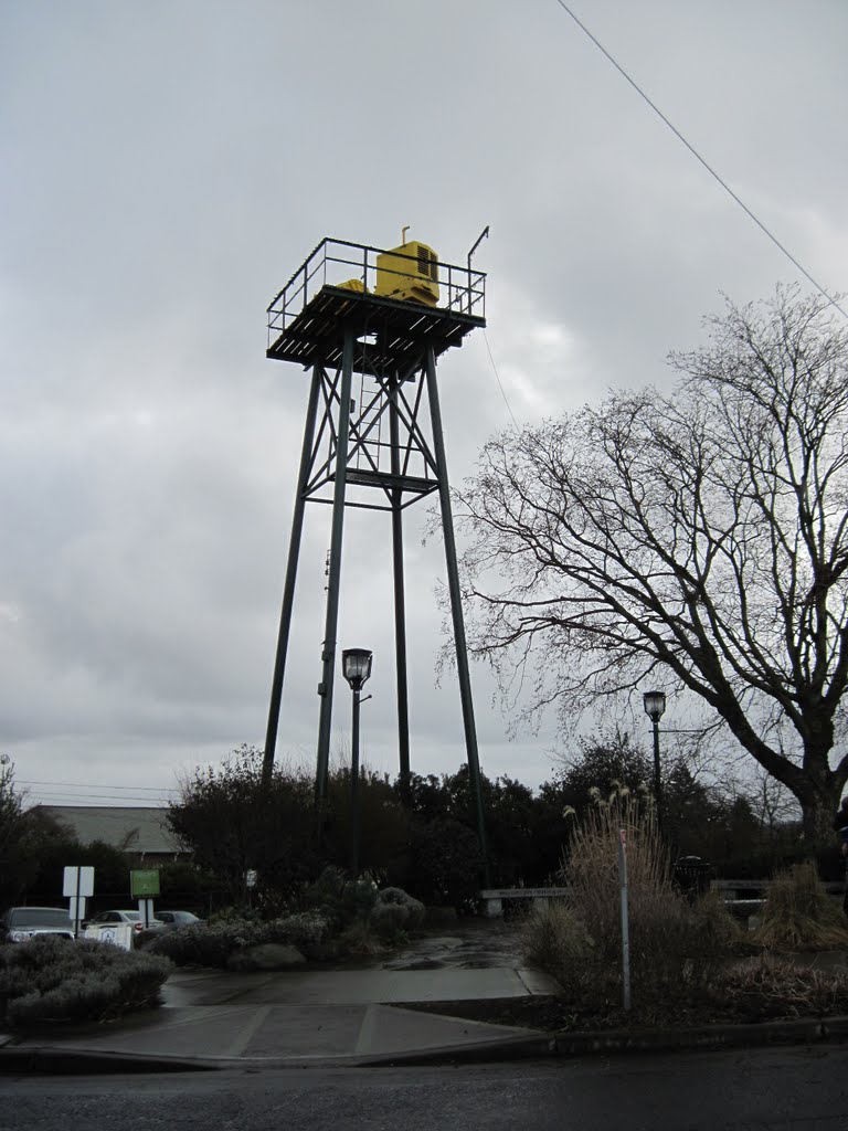 Chrysler Air Raid Siren errected 1953 (135db) (hear one by clicking on photo, then below) by bravo charlie