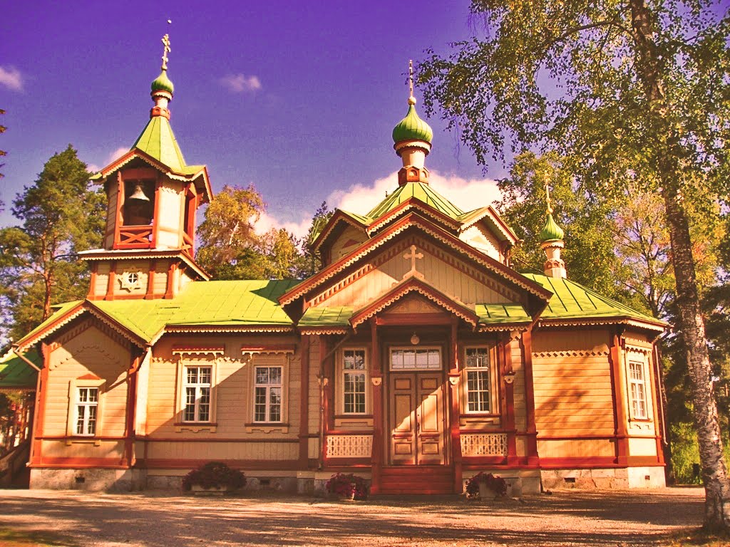 Orthodox Church of St. Nicholas, Joensuu, Finland by Aljaž Šajn