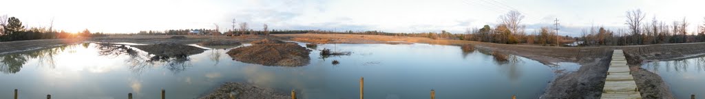 New Pier Bigger Pond by dstan7695