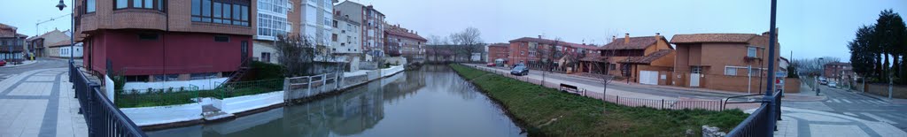 El Cuérnago desde el Puente de Las Tenerías, 18-01-2011 by David M.A.