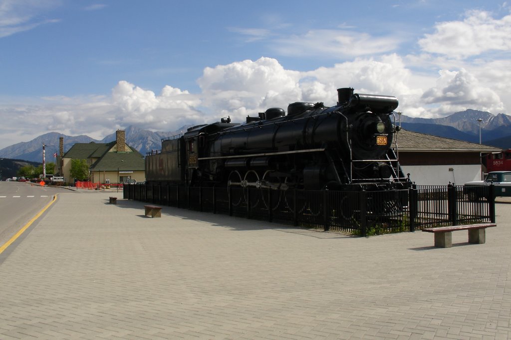 Old steamtrain in Jasper by Erwin van Bochove