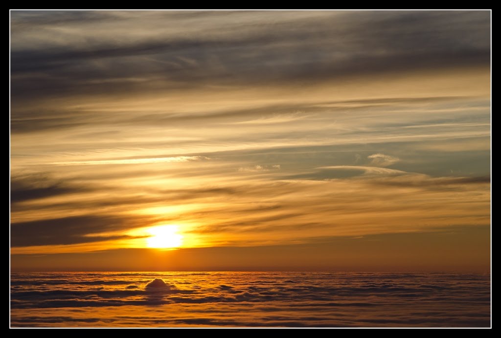 Sea of mist by Bojan Marušič