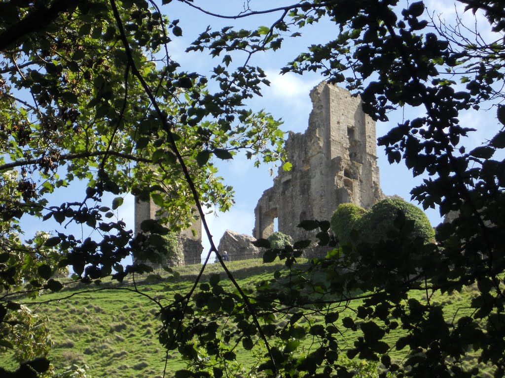 Corfe Castle, Wareham BH20, UK by karolina1976