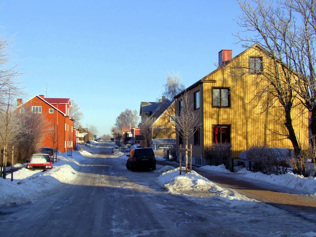 Postgatan in Mellerud, 19 Jan 2011. by Leif Fielstrup Guldb…