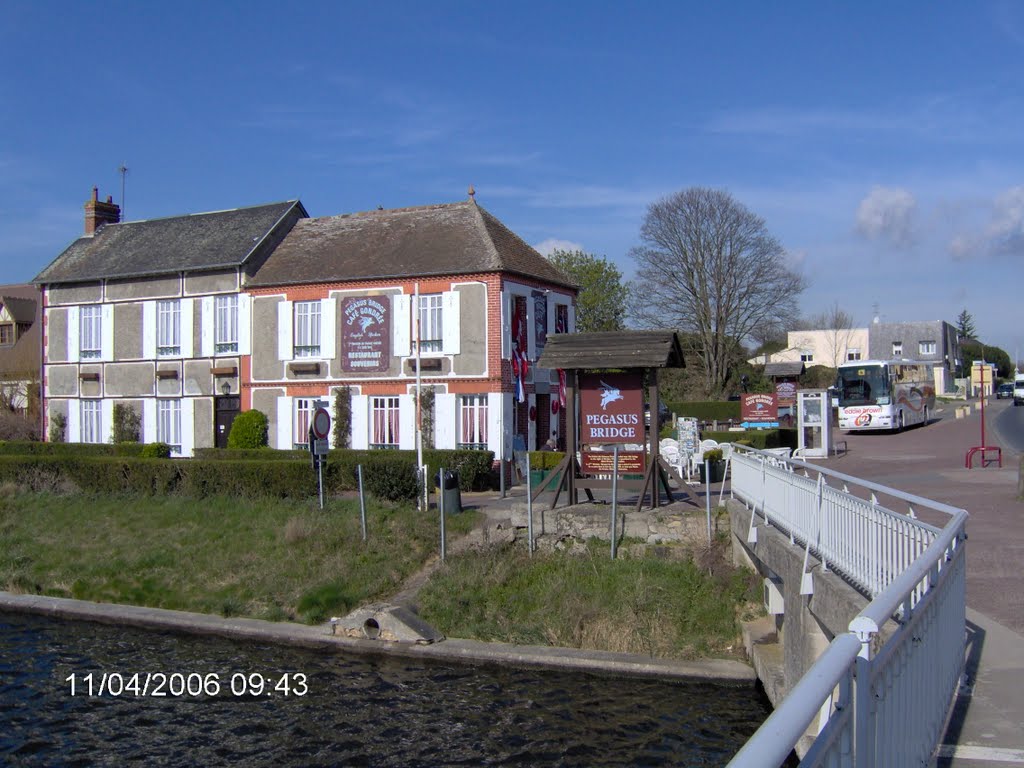 Gondree Cafe from Pegasus Bridge. by westfieldcourt