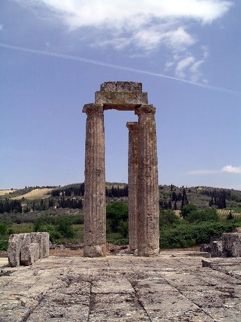 ANCIENT NEMEA,TEMPLE OF ZEUS ca. 330 BC by overkill_2007