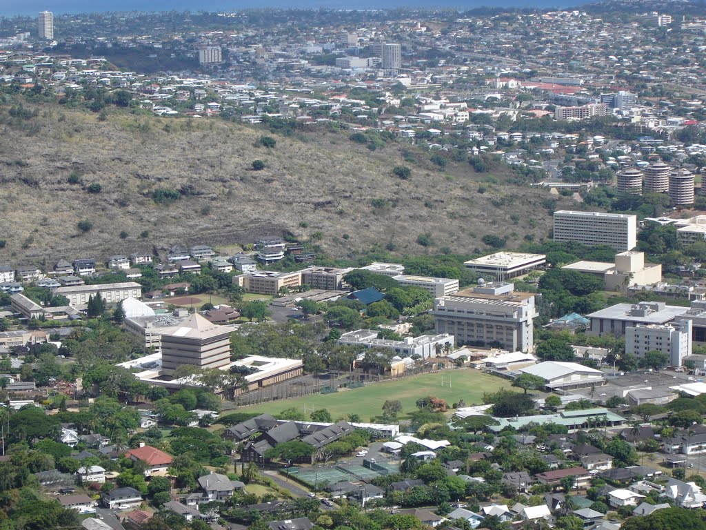 Honolulu from manoa lookout by dschmitz