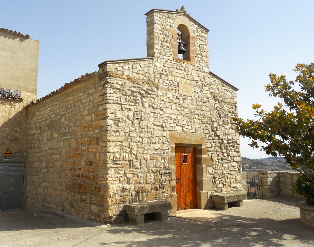 Les Oluges (Oluja Alta): església de Sant Salvador by Pedro Salcedo i Vaz