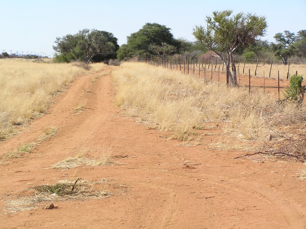 Tropic of Capricorn, close to Rehoboth, Namibia by windthoek