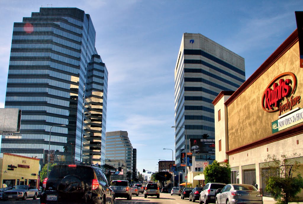 The Roads...in West Los Angeles, Los Angeles, CA by aleksolo