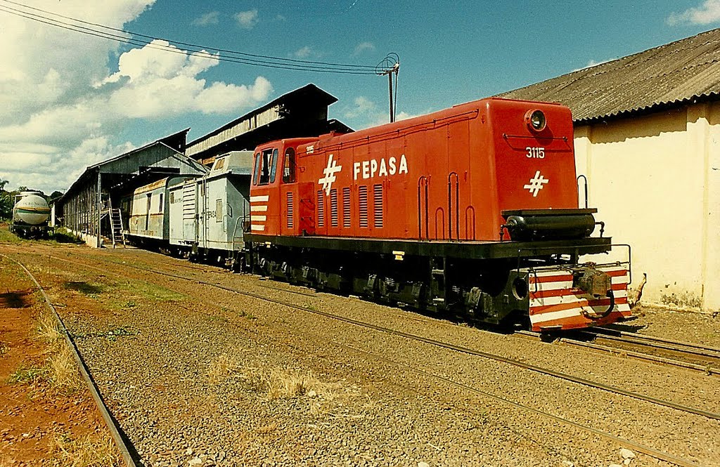 Locomotiva U6C Cooper Bressemer 3115 by Jorge Luiz Luvizutto