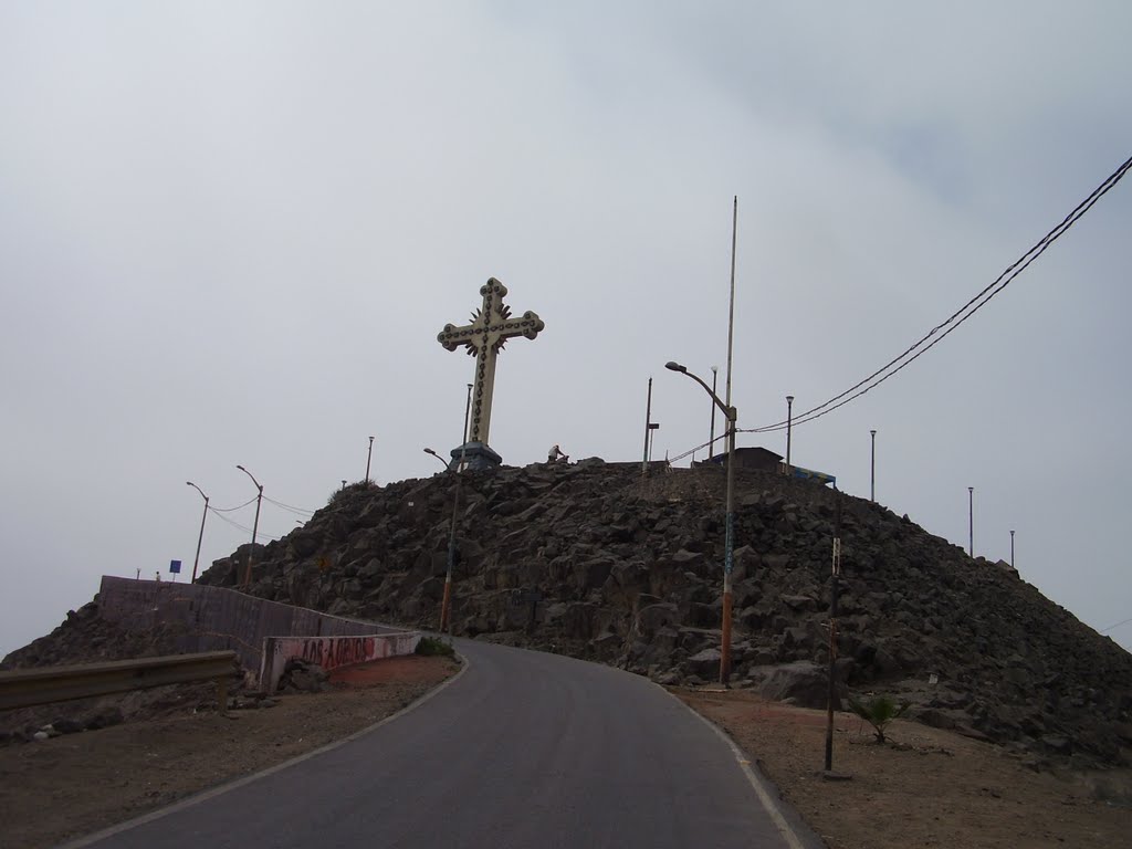 Vista hacia el cerro san Cristobal by Cristian Rubio