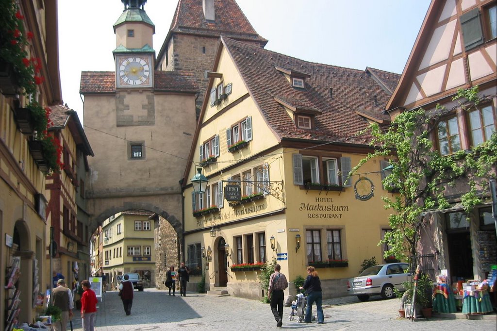 Rothenburg ob der Tauber by ahe