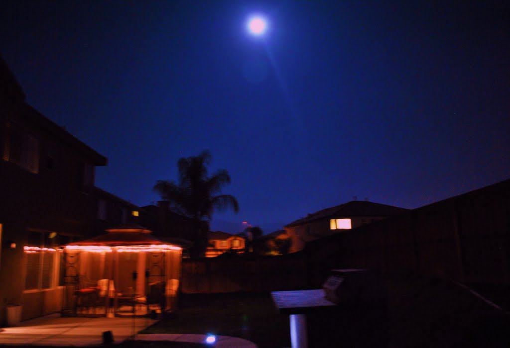 Full moon over san jacinto backyard by 🌴SoCal-Dude😎🌴