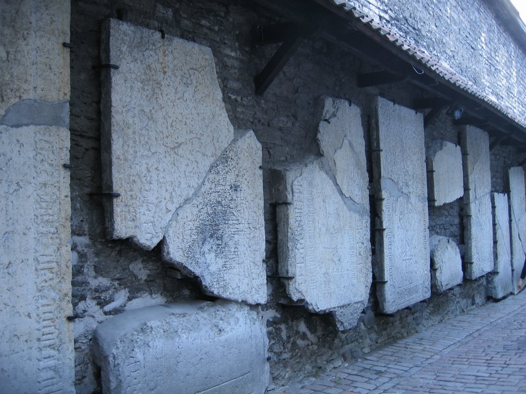 Tomb stones by Eija Fogelholm