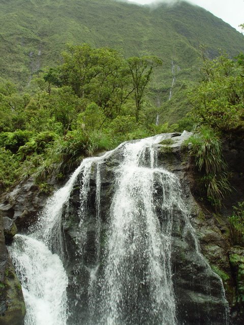 North Fork Waterfall #1 by Michael Kauai