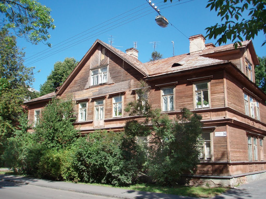 House on Moskovskaya street by IPAAT