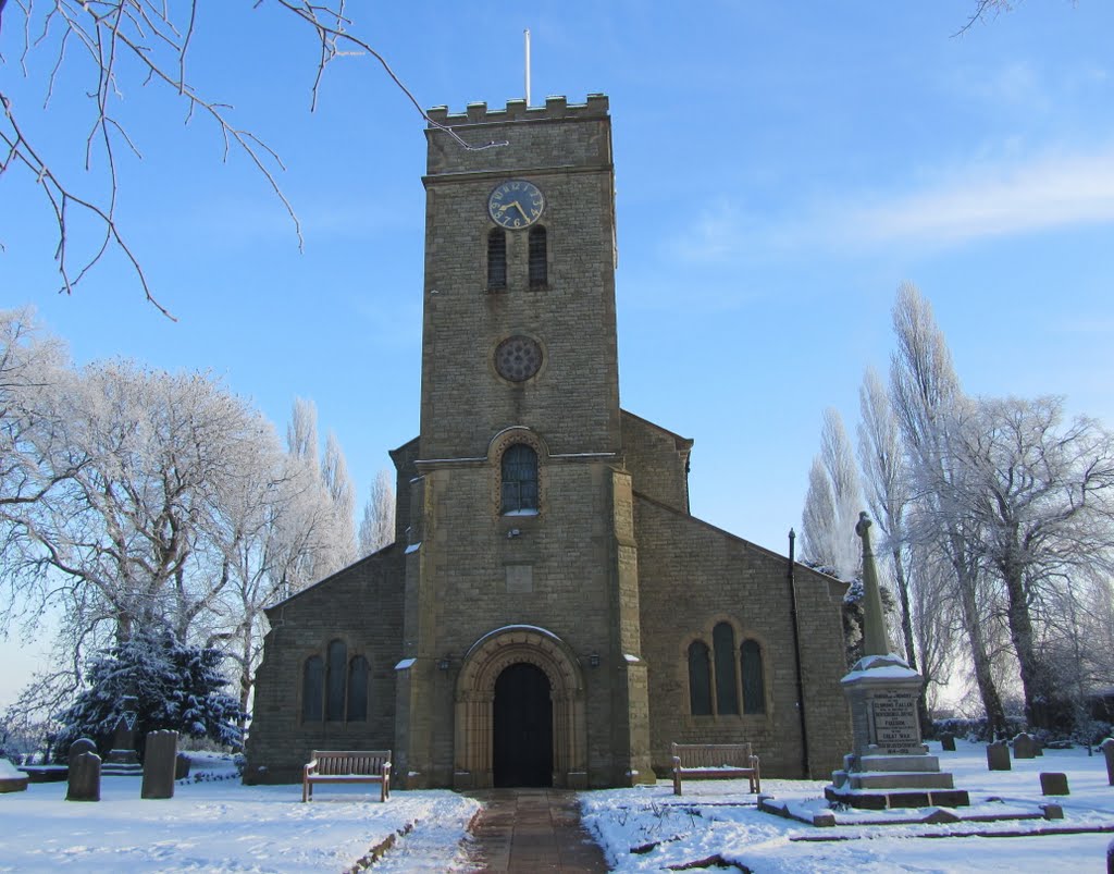 Newchurch Parish Church. by Bruce Worth