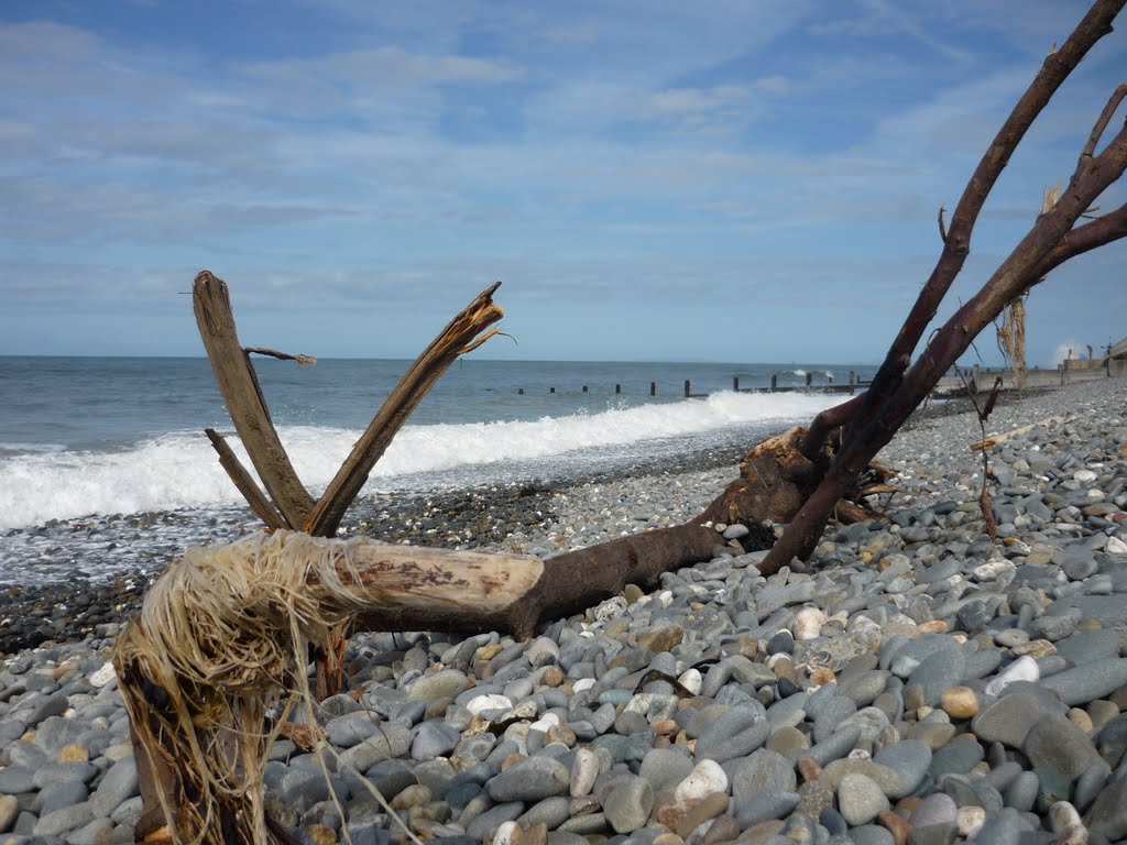 Scenery at a beach, ABERYSTWYTH by FinlayCox143