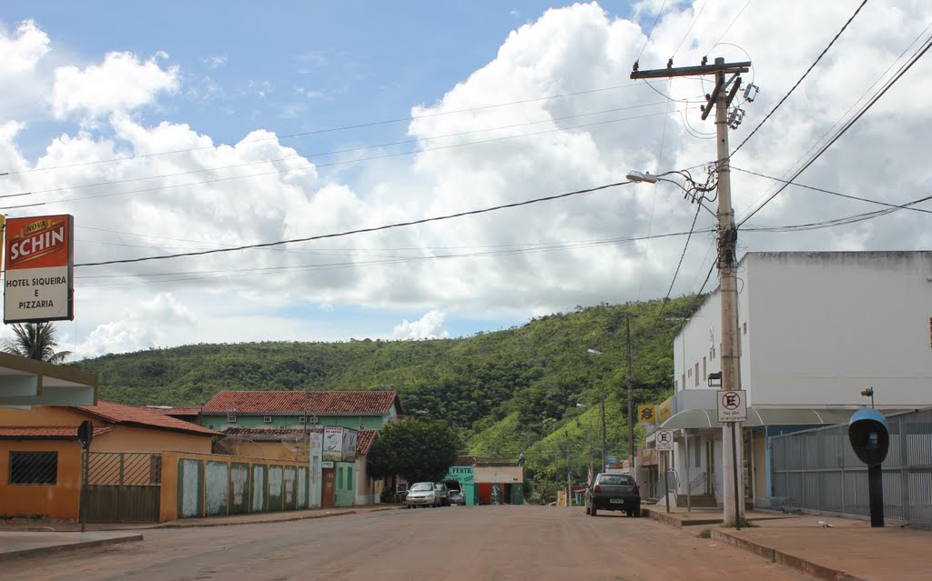 Brasilândia de Minas - MG, Rua Pedro Rocha by Dimas Justo