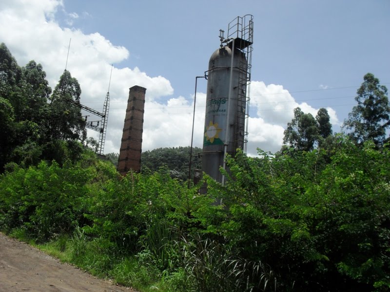 Imagem da antiga torre da Usina Esperança, mais tarde Usina Queiróz Junior by souexcel souexcel