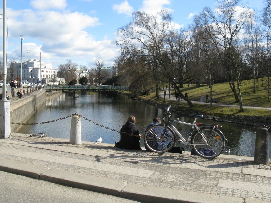 Vid Grönsakstorget mot Stora Teatern, Bazarg. 2008 by Rinaldo from Svitjod…