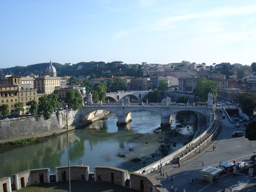 View From Castel San Angelo,Roma by Urban Fish