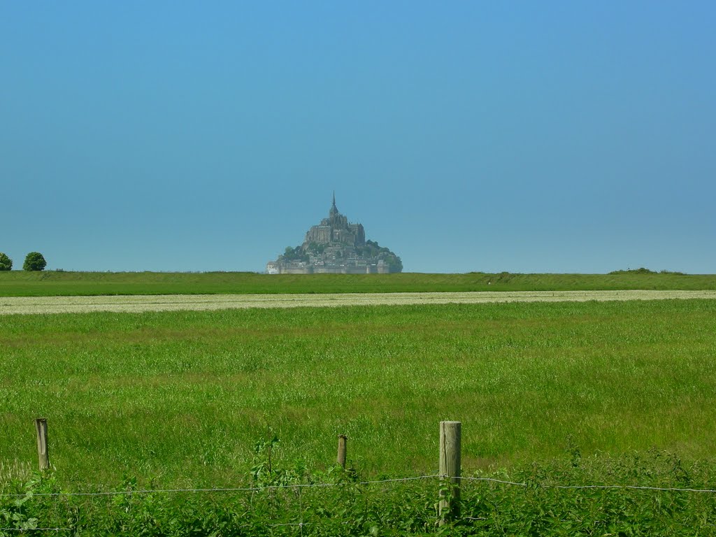 Vue sur le Mont St Michel. by luminem