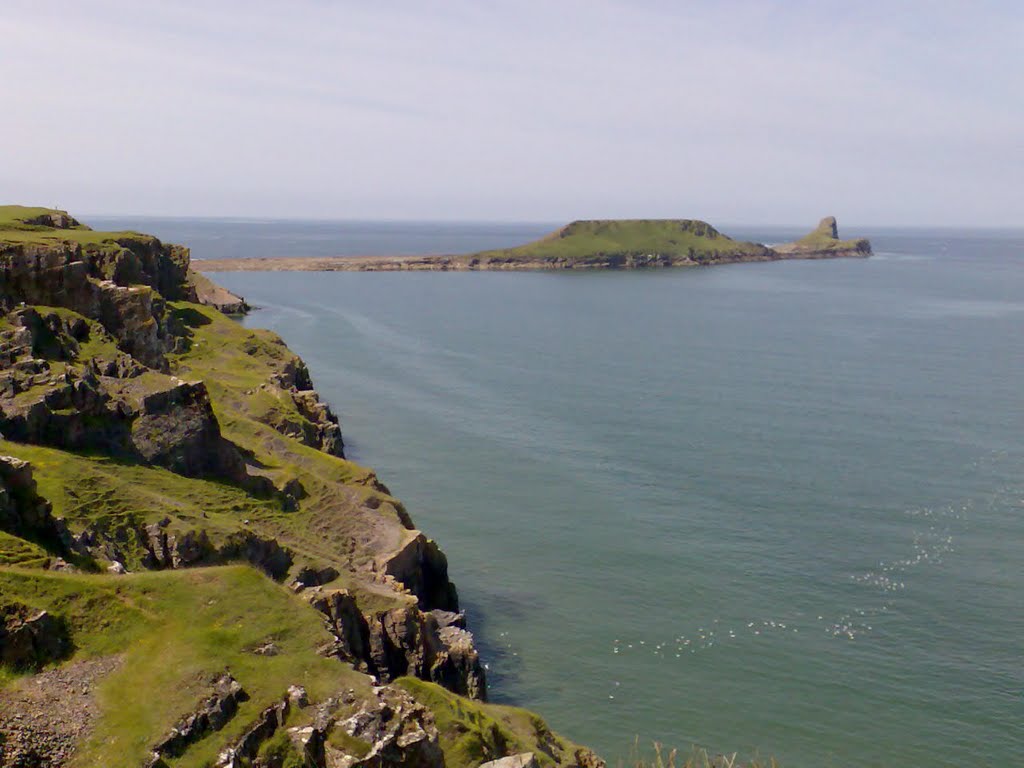 Worms Head, Rhossili by david thomas