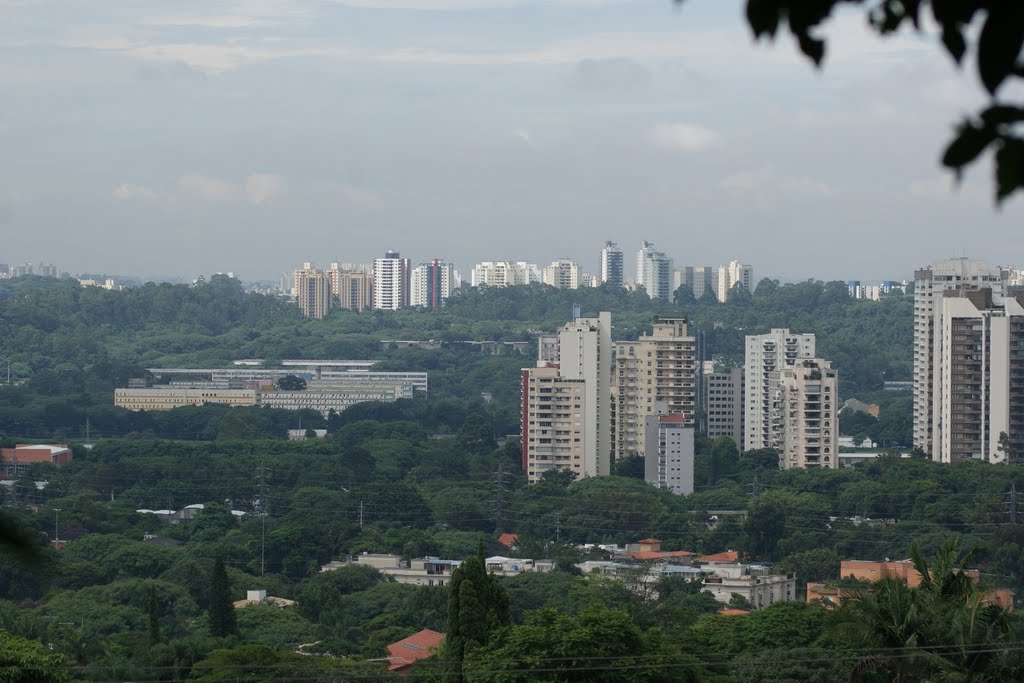 Alto de Pinheiros/USP a esquerda by Andre Pimentel