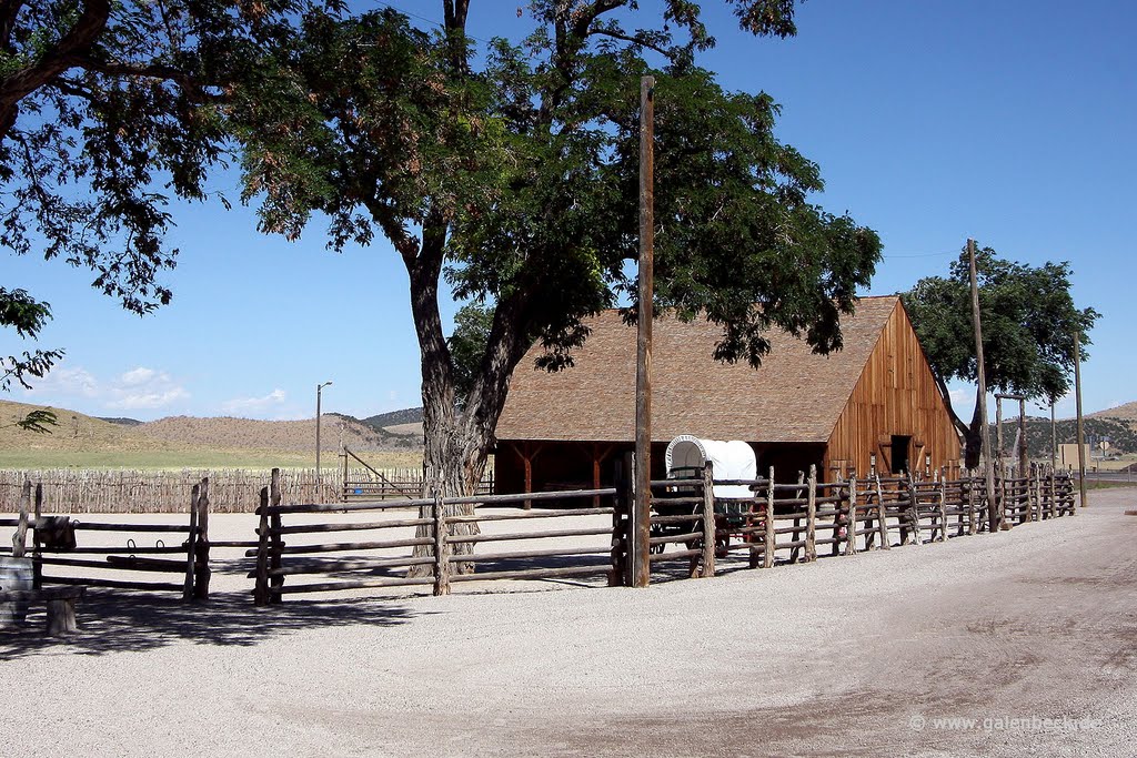 Cove Fort Barn by Thomas Galenbeck