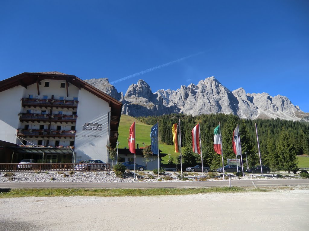 Der Kreuzbergpass hat eine Höhe von 1636 m. by Joachim Beetz