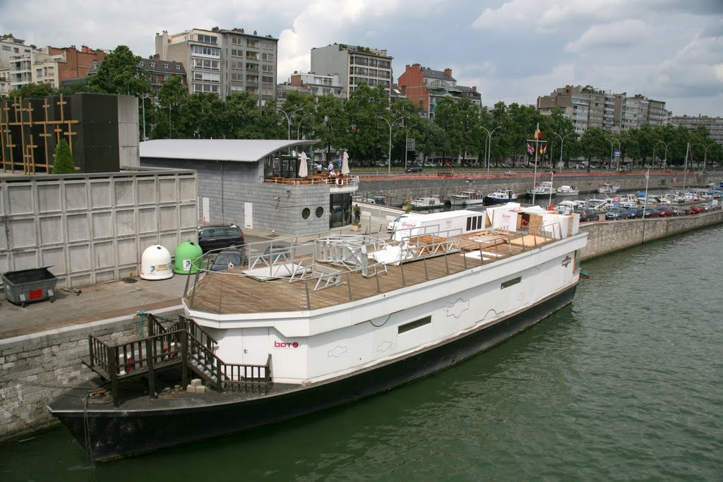 Port des Yachts, Liège, Liège, Belgique by Hans Sterkendries