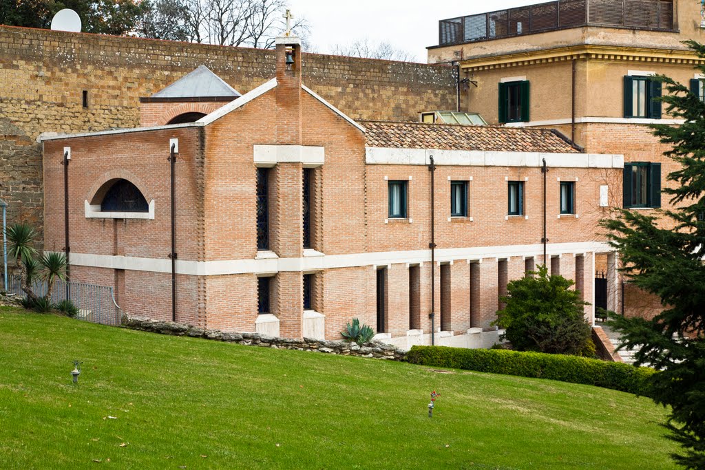 Pope Benedict's New Residence on the Edge of the Vatican Garden by Mark Kortum